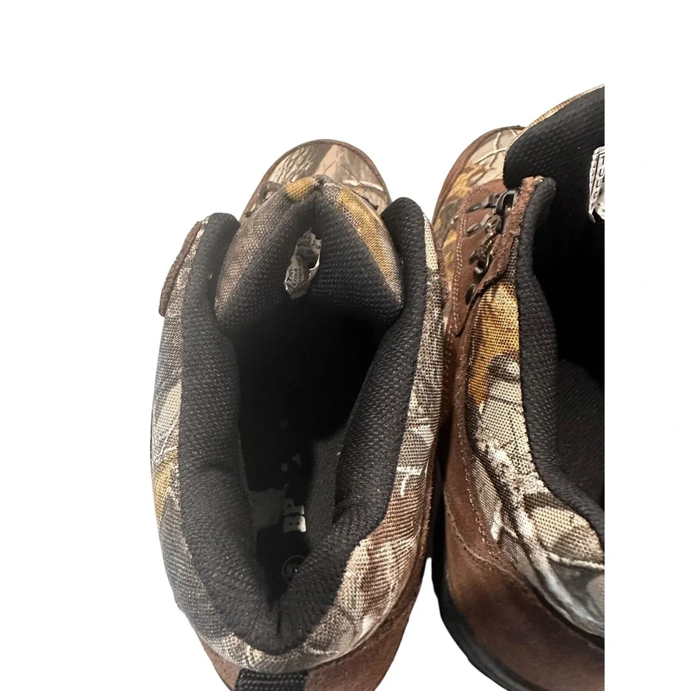 Brahma Trophy Mens Camo Waterproof Hunting Hiking Boots Brown Size 13 XW 1136129